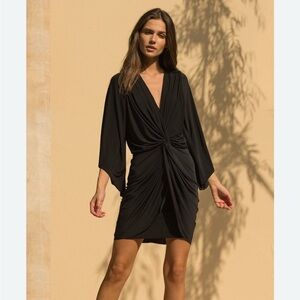 MISA LOS ANGELES TEGET MINI DRESS Navy